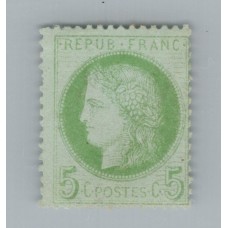 FRANCIA Yv. 53 CLASICO ESTAMPILLA NUEVA CON GOMA PARCIAL DE PERFECTA CALIDAD 260 € ( ESTA DE BUENA CONDICION HAY REFLEJOS DE LUZ EN LA FOTO ) OFRECIDA A BAJISIMO VALOR